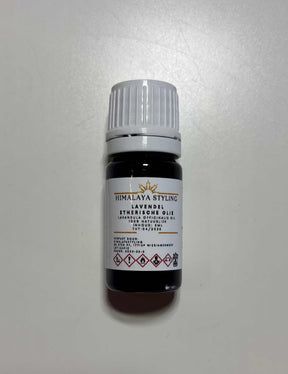 Flesje bruinglazen etherische olie 5ml voor natuurlijke wasgeur met lavendel en sinaasappel