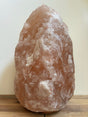 Himalaya zoutlamp 25-30kg, handgemaakt uit massief roze zoutsteen, luxe natuurlijke lamp voor grote ruimtes.