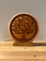 Himalaya Zoutlamp - Levensboom 3D - incl. kabel & reservelampje