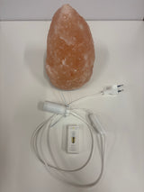 Zoutlamp 2-3 kg – Himalaya Zoutsteen Lamp – Roze – Incl. kabel & lampje