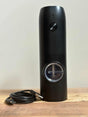 Elektrische zoutmolen met accu en USB-oplader voor Himalaya keukenzout en grove kruiden, traploos instelbaar